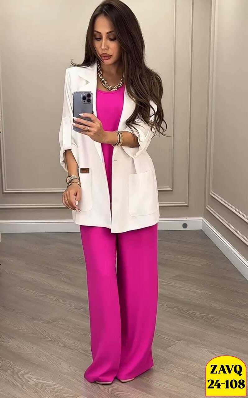 костюм двойка женская,брючный костюм anelli 1398 фуксия,костюм с брюками,женский брючный костюм двойка,костюм женский тройка