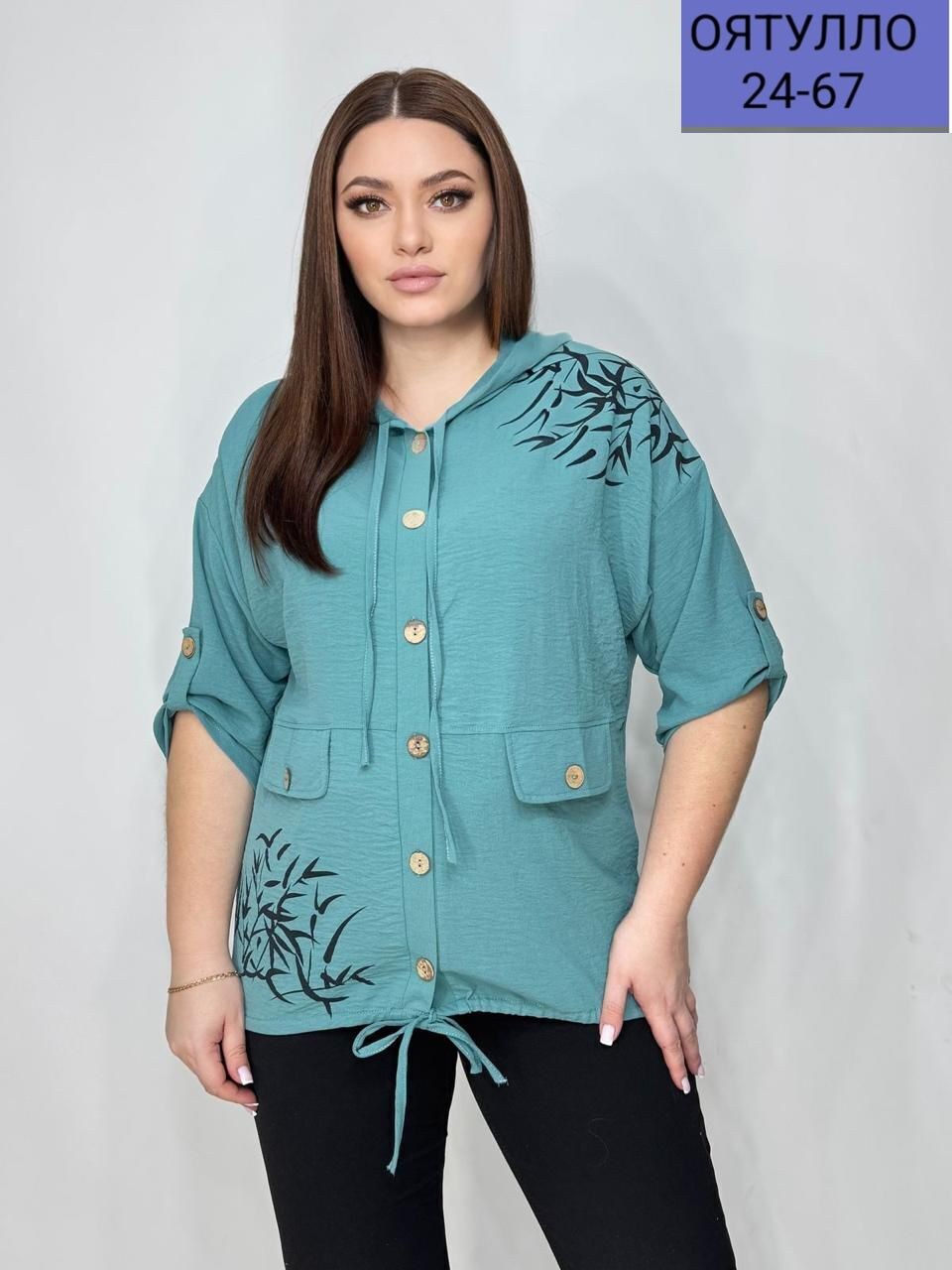 легкая женская блузка,блузка с капюшоном,туника нарядная,женская кофта,блузка летняя