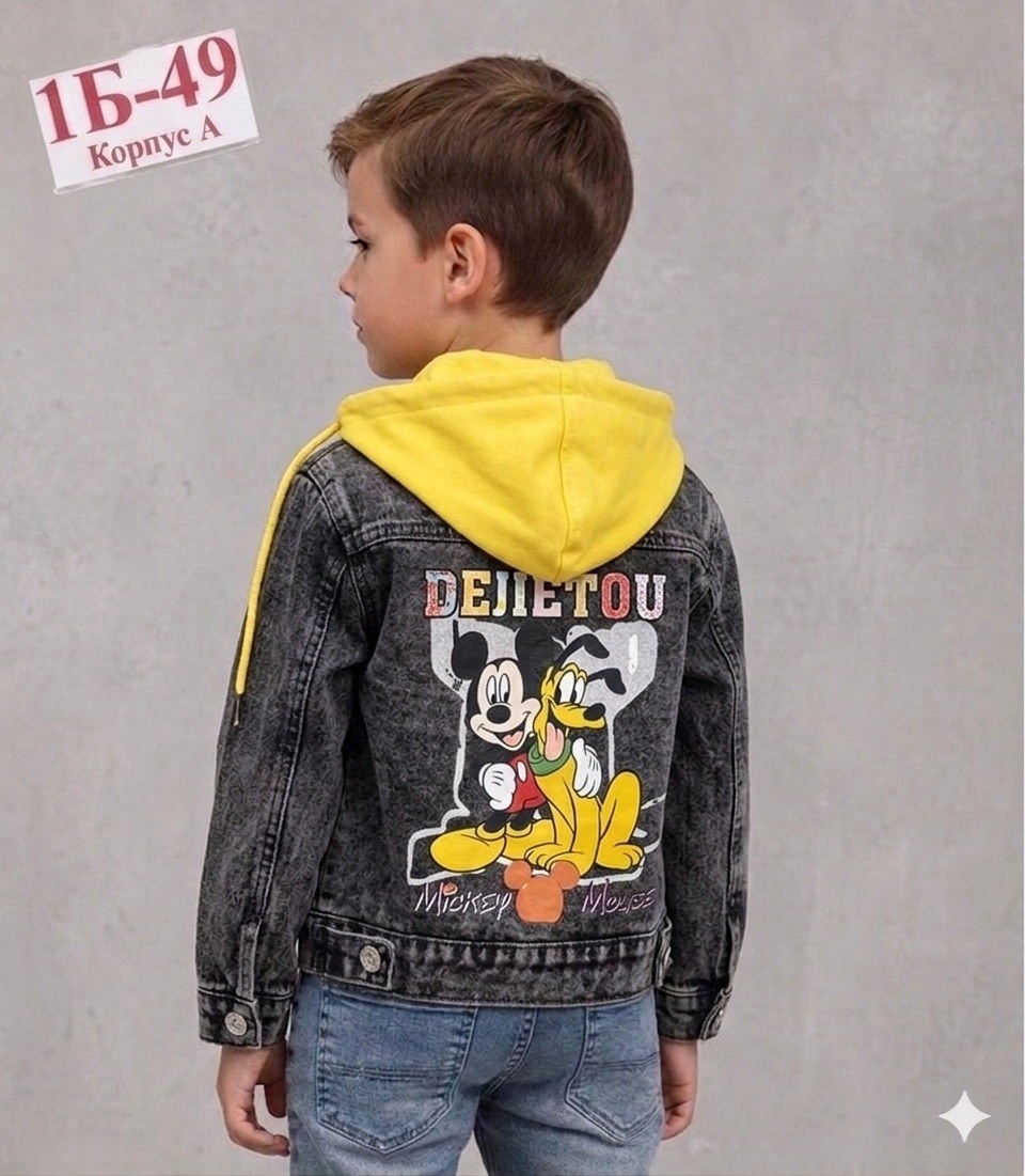 куртка джинсовая jeans fashion микки маус,джинсовая куртка с микки маусом,джинсовая куртка,куртка джинсовая jeans fashion,джинсовая куртка женская с микки маусом