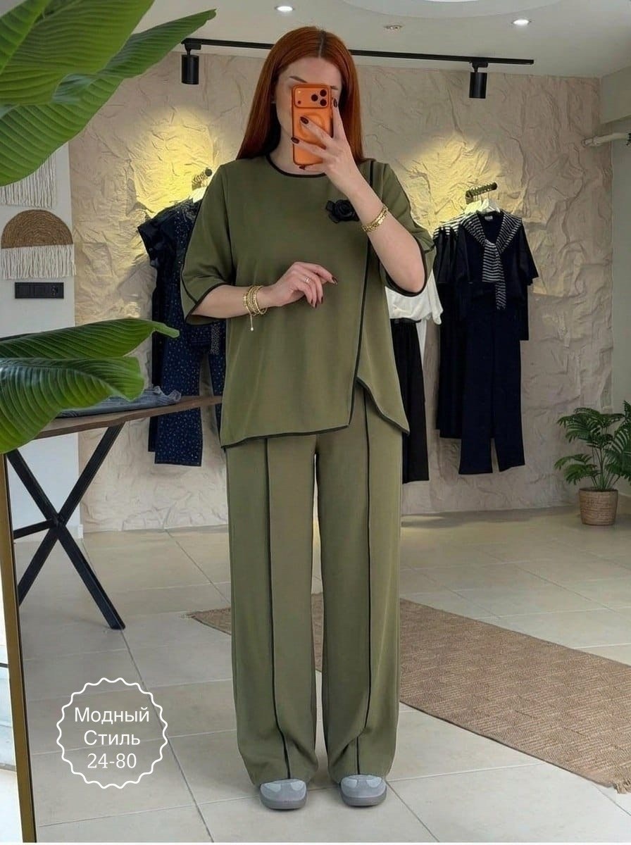 костюм женский,костюм для женщин,трикотажные костюмы,костюм с брюками,женский костюм с брюками палаццо