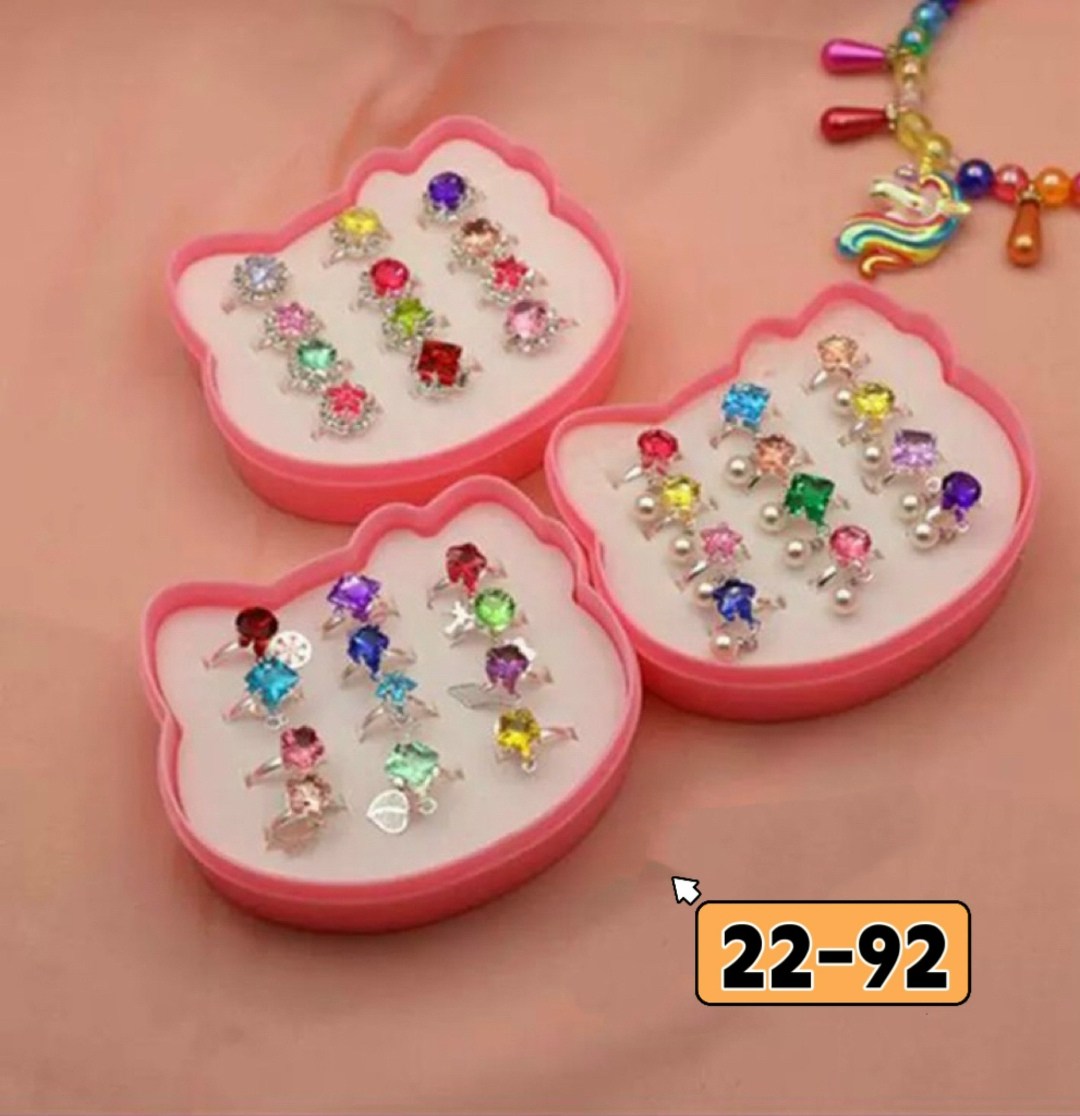 набор колечек для девочки,набор колечек,колечки для девочки набор,кольца для девочек набор,кольца для девочек