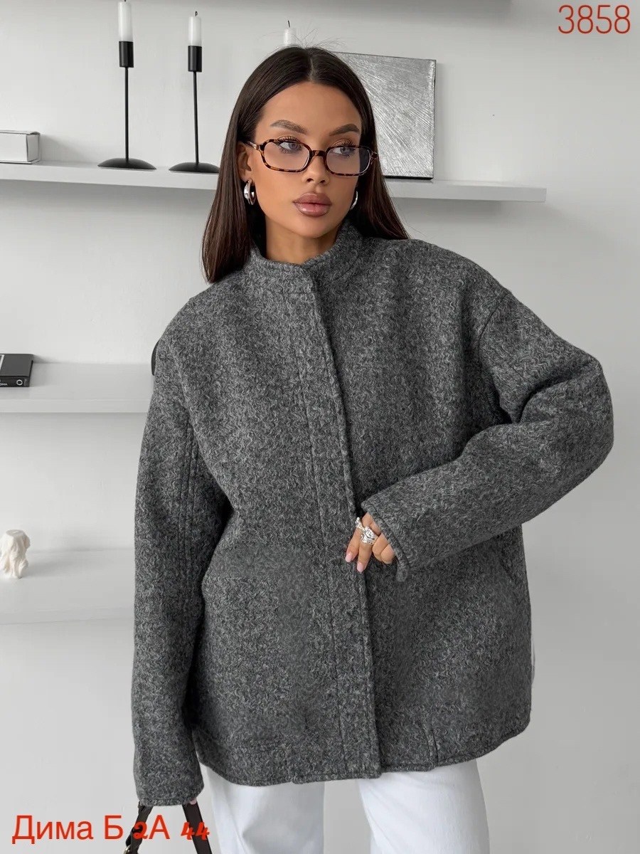 бомбер укороченный шерстяной оверсайз куртка осенняя outstyle 331621444,оверсайз куртка,женский бомбер оверсайз,бомбер укороченный шерстяной оверсайз куртка осенняя outstyle,бомбер куртка оверсайз вес