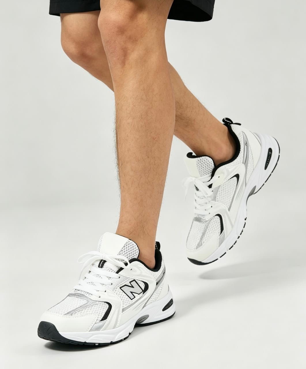 кроссовки new balance 530,кроссовки new balance 530 белый,кроссовки new balance 530 white silver,кроссовки,кроссовки 530 спортивная белый new balance