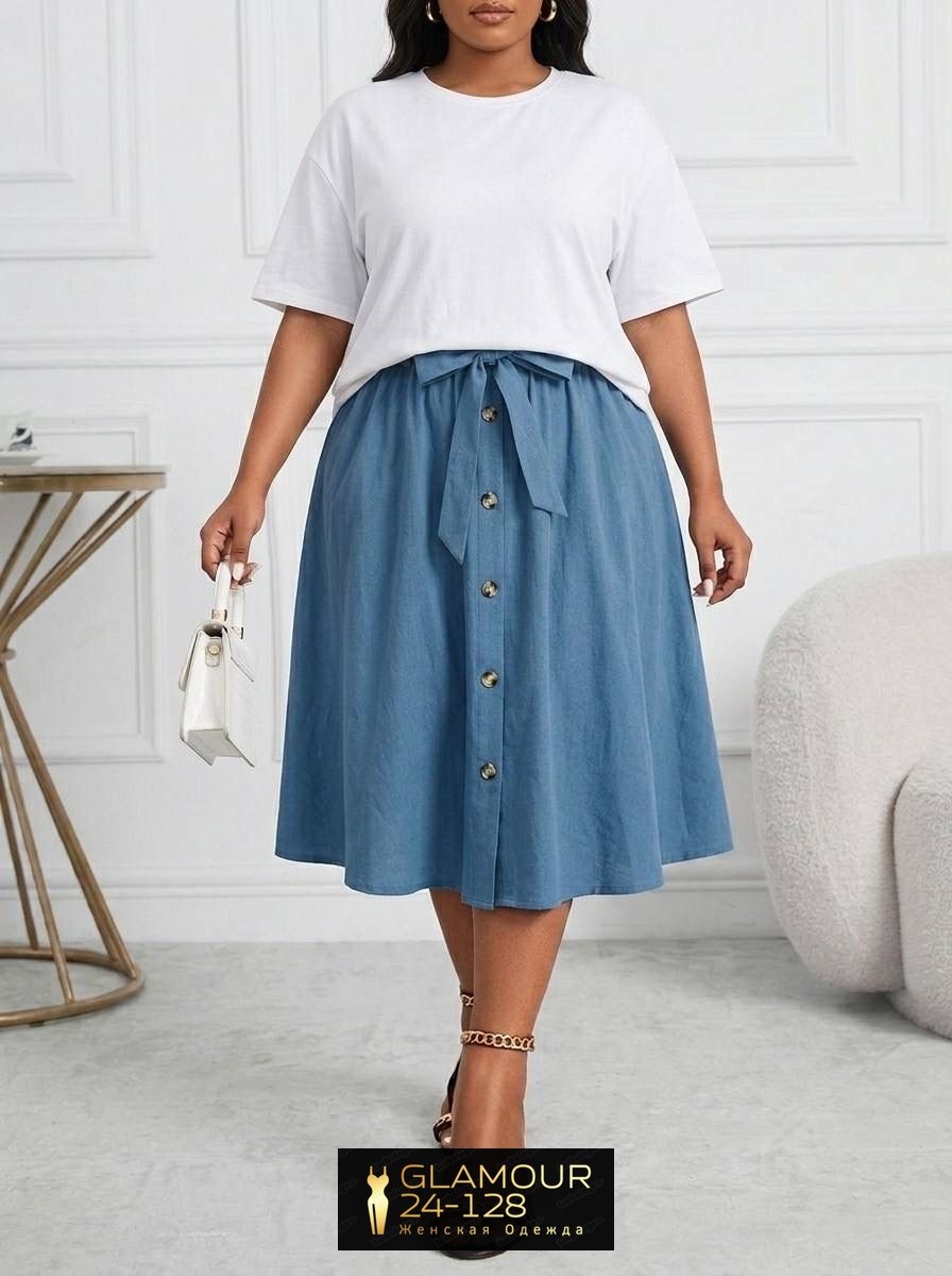 юбка,юбка женская,юбка миди,юбка с поясом,широкая юбка