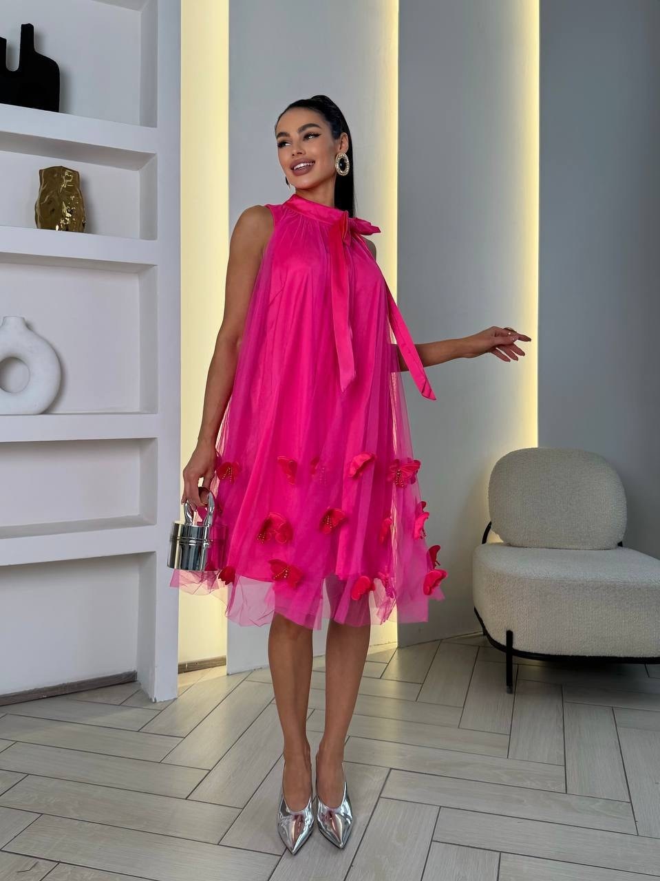 малиновое платье,модное платье,платья,платье коктейльное,розовое платье