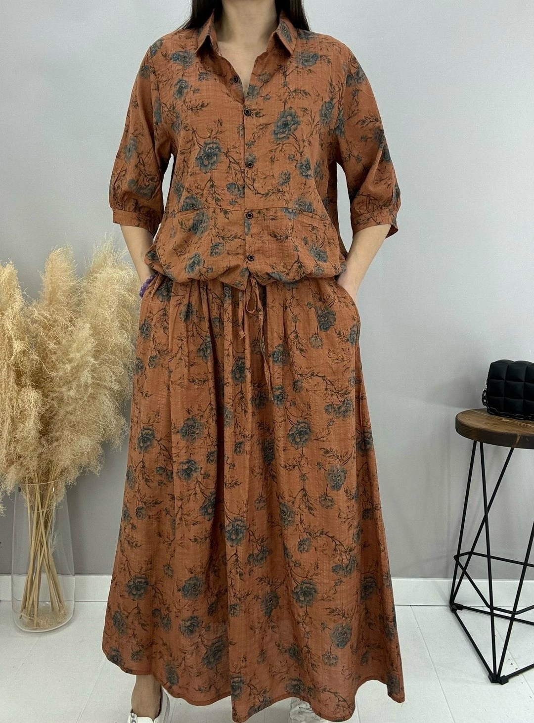 костюм летний с юбкой,костюм с юбкой из хлопка,костюм летний,стильный летний костюм,комплект одежды женские