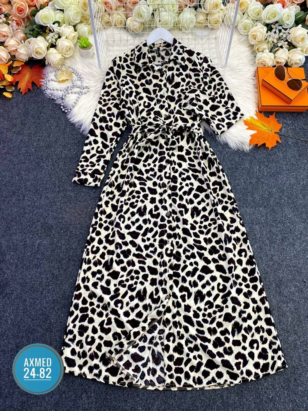 леопардовое платье,платье золла леопардовое длинное,shein clasi платье-рубашка с леопардовым принтом с разрезом поясом,платье женский леопардовый,платье в леопарде