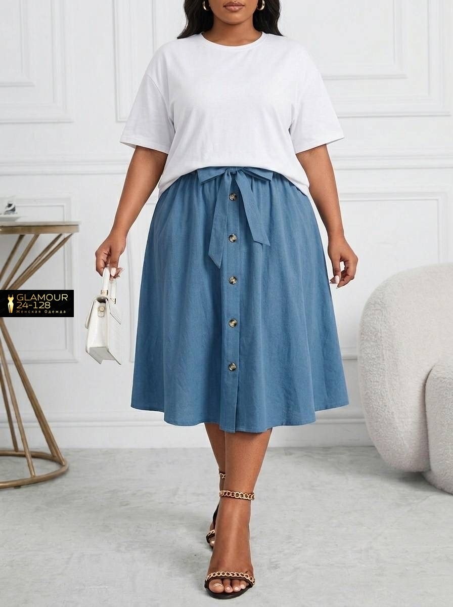 юбка с поясом,юбка,женская юбка,юбка миди,широкая юбка