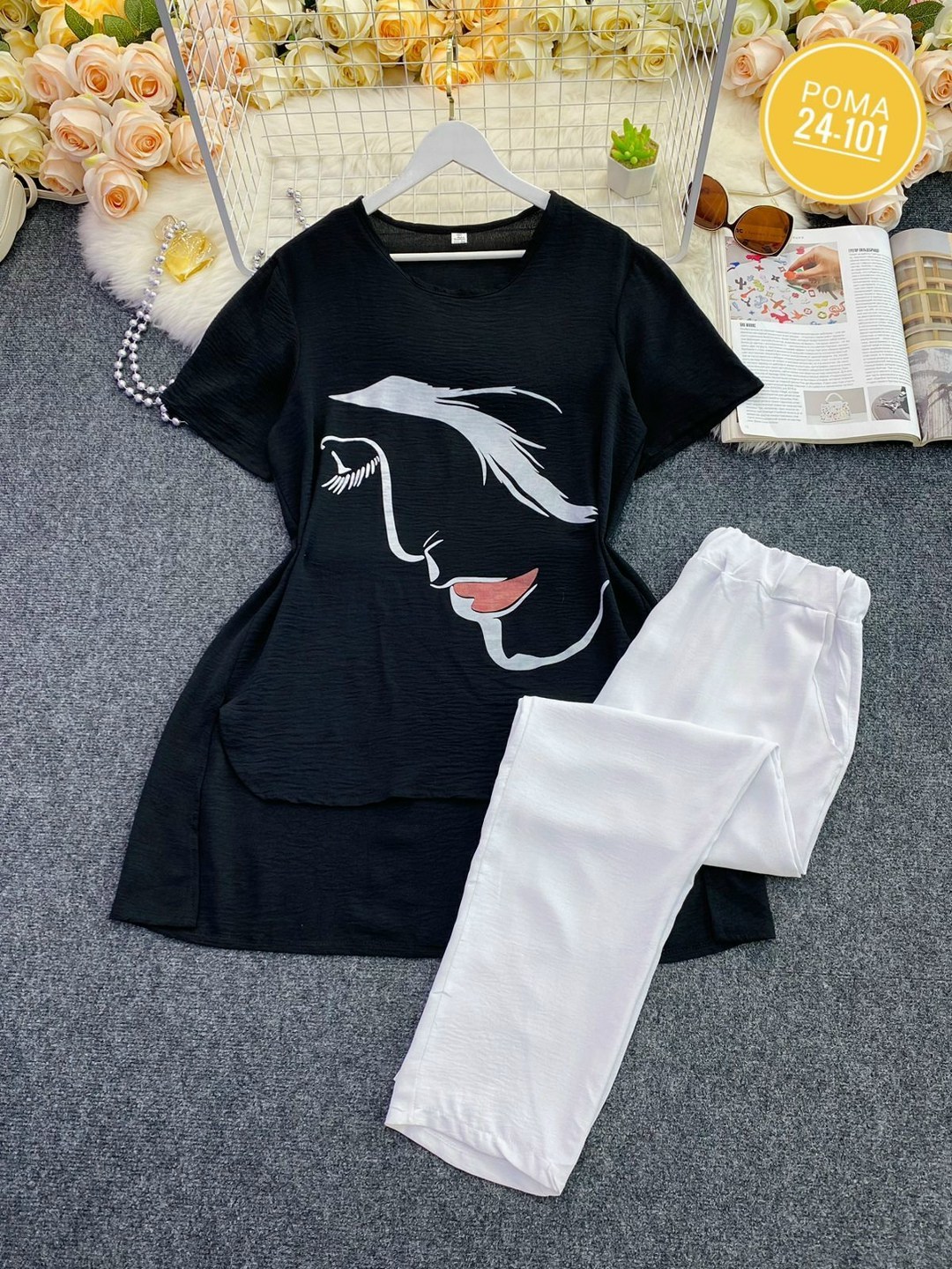 женский костюм двойка,женские туники больших размеров,стильные костюмы,костюм туника,костюм женский размер 50 52 54 56 58 ткань сингапур