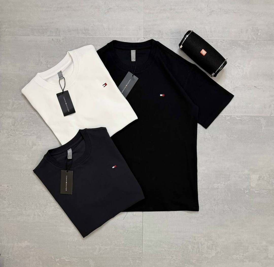 футболка мужская tommy hilfiger,белая футболка томми хилфигер,футболки tommy hilfiger,футболки для мужчин,футболка мужская