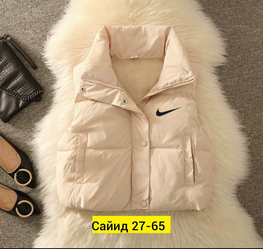 жилетка женская теплая,жилетка женская,жилетка nike,жилетка весенняя найк,теплый жилет