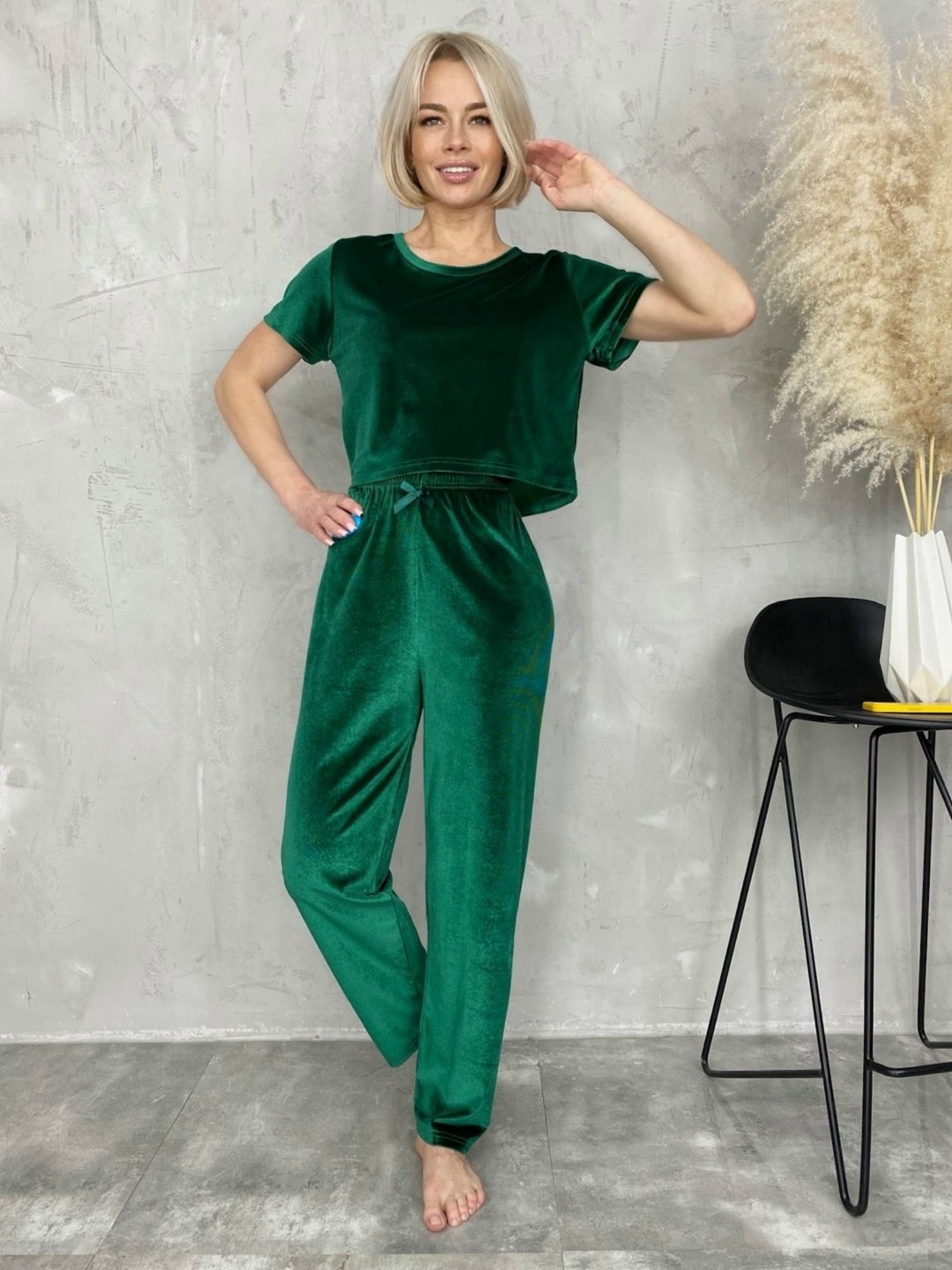 костюм велюровый домашний,пижама женская велюровая костюм домашний со штанами и топом,женский велюровый костюм,костюм велюровый,костюм домашний с брюками велюр torimel