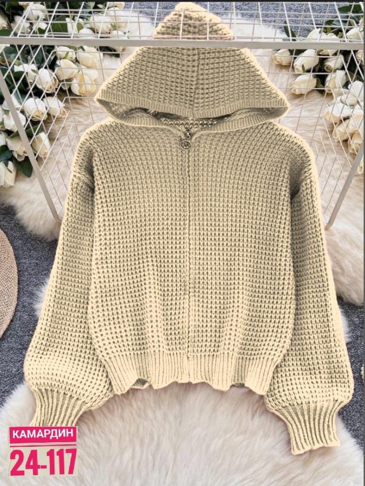 свитера с капюшоном,модные свитера,вязаная кофта,вязаные свитера,кофта