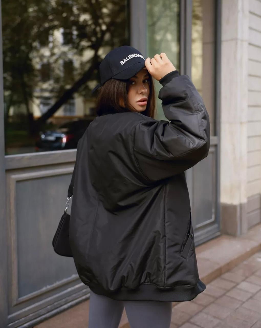 куртка весенняя оверсайз с капюшоном mon fashion,куртка женская,черная куртка оверсайз,куртка летучая мышь женская с капюшоном зимняя черного цвета,оверсайз куртки