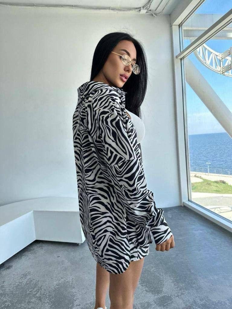 рубашка зебра женская,шелковая рубашка зебра,рубашка модная,стильная блузка,рубашка женская