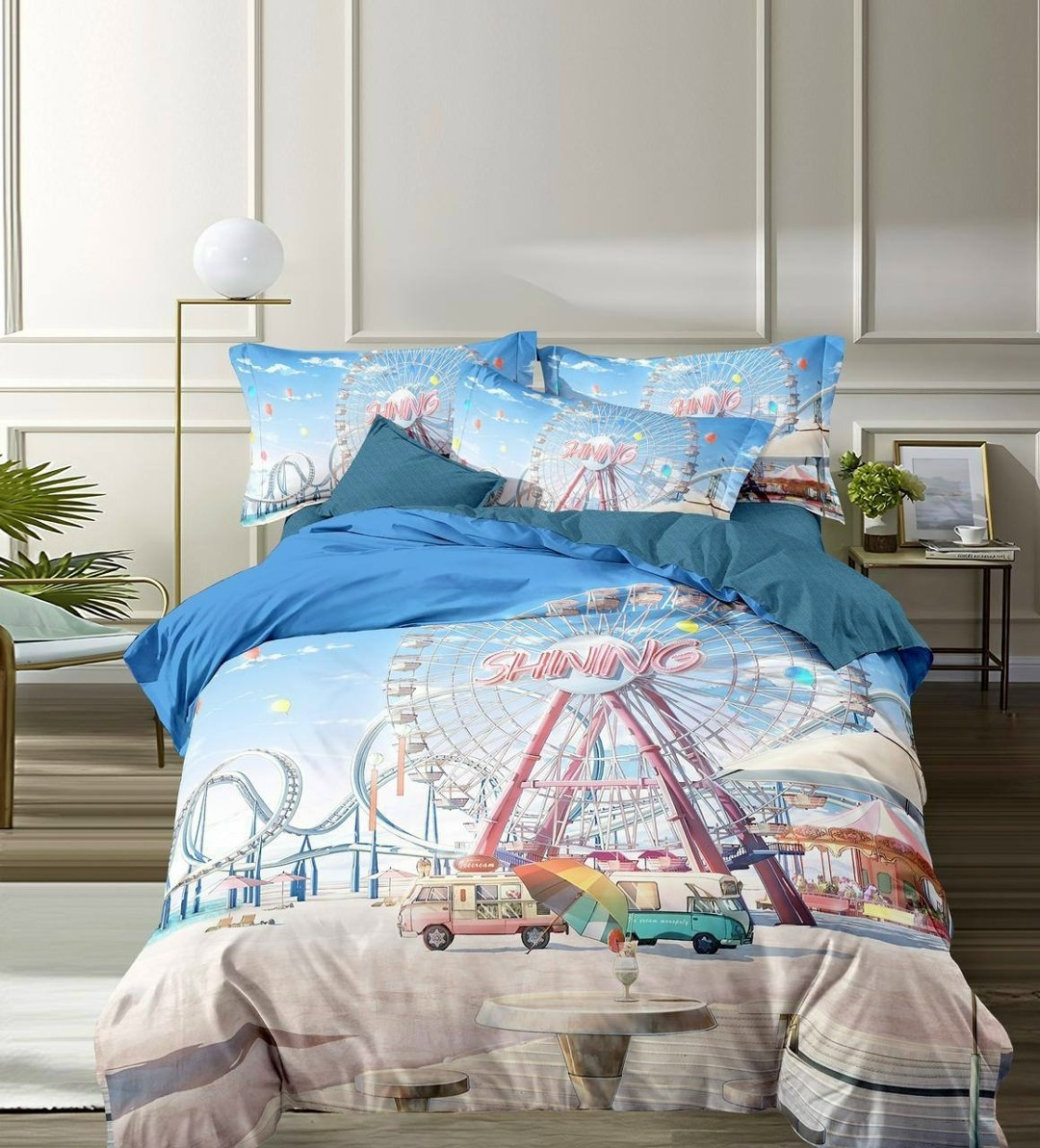 комплект постельного белья,постельное белье волшебные сны сатин,постельного белья,постельное белье детское комплект,постельное белье принцесса