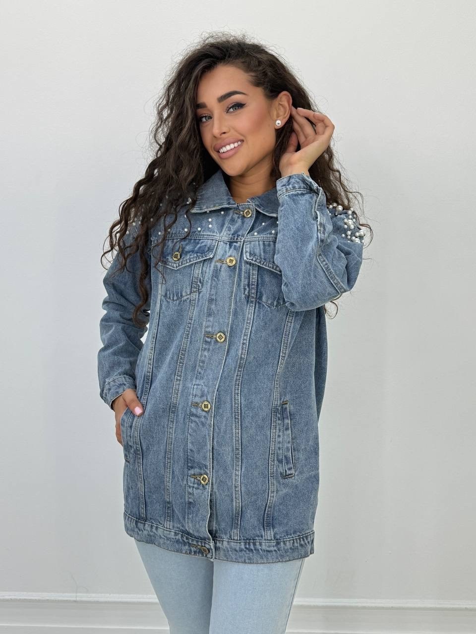 женская джинсовая куртка,джинсовая куртка,куртка джинсовая с бусинками,куртка джинсовая джинсовка,куртка джинсовая женская летняя