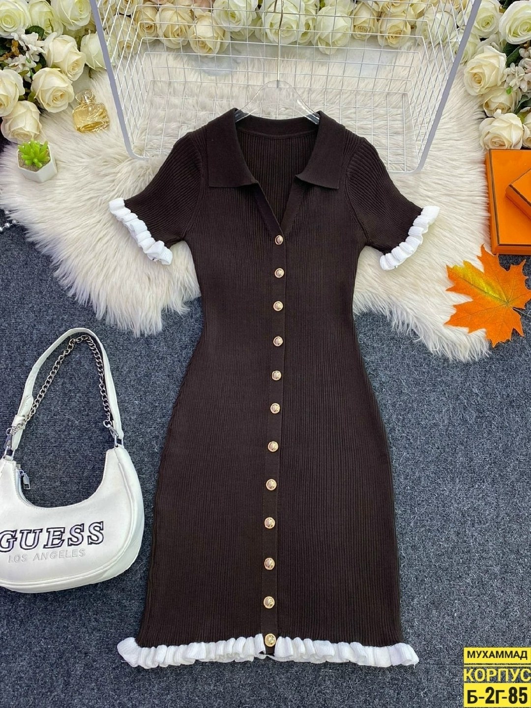 платья вязаная,женское платье,платье трикотажное,платье с воротником,платье трикотажное с воротником в стиле sandro