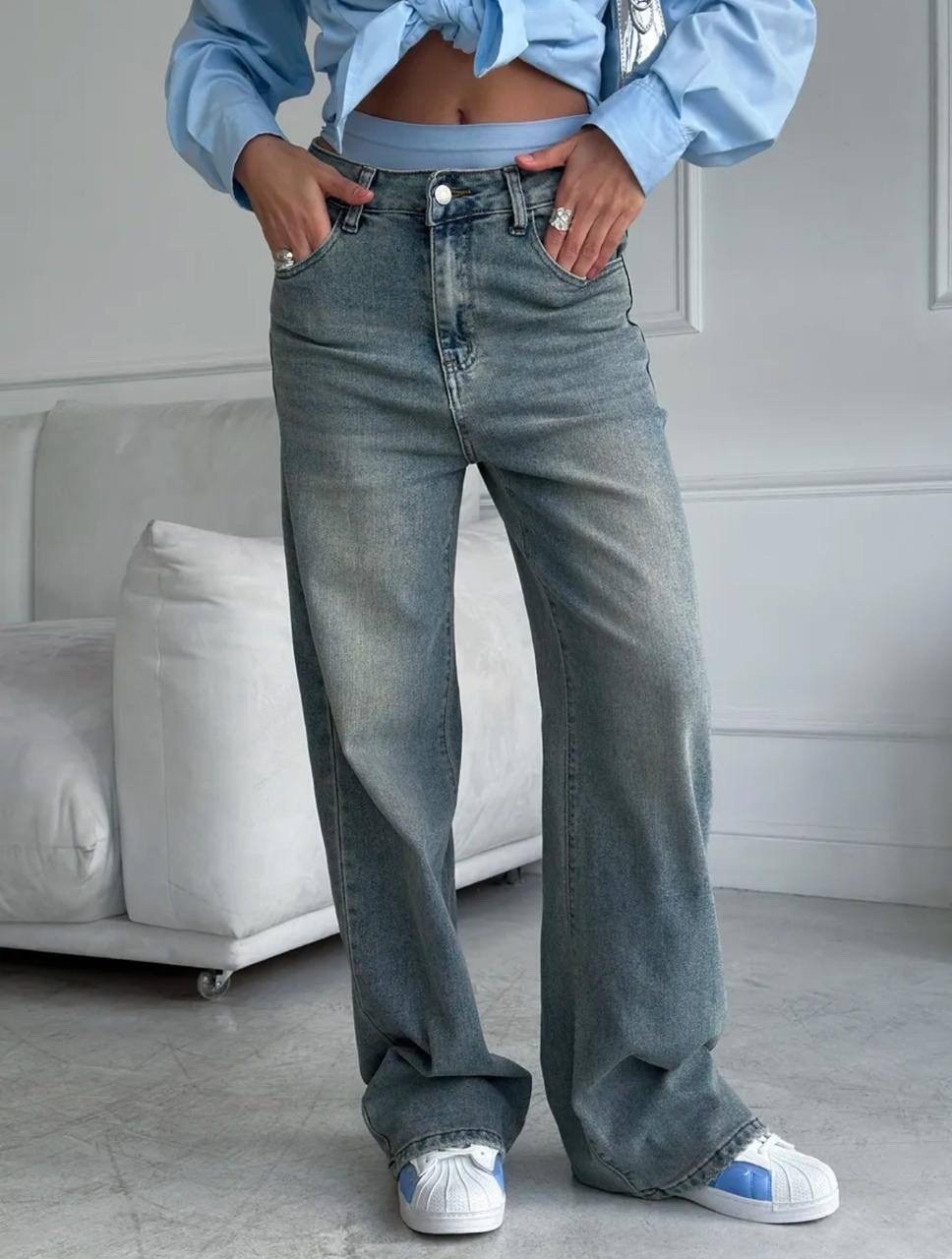 джинсы широкий,джинсы женские широкие,голубые джинсы,джинсы,джинсы женские