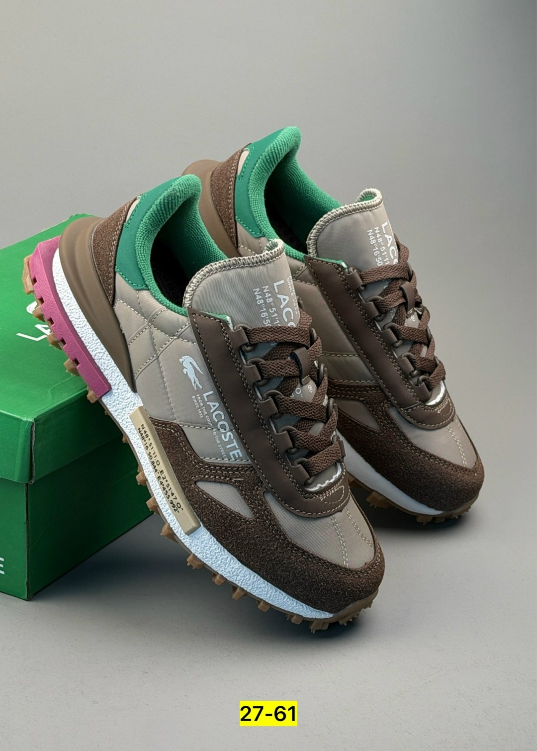 кроссовки женские lacoste elite active коричневый,кроссовки lacoste,кроссовки lacoste elite active,кроссовки для образа жизни женские низкие lacoste, цвет light brown/green,кроссовки lacoste мужские