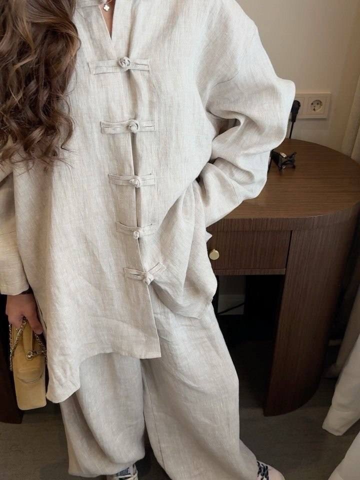 женские костюмы брючные,костюм женский,костюм китайский,костюм льняной с брюками,костюм брючный льняной