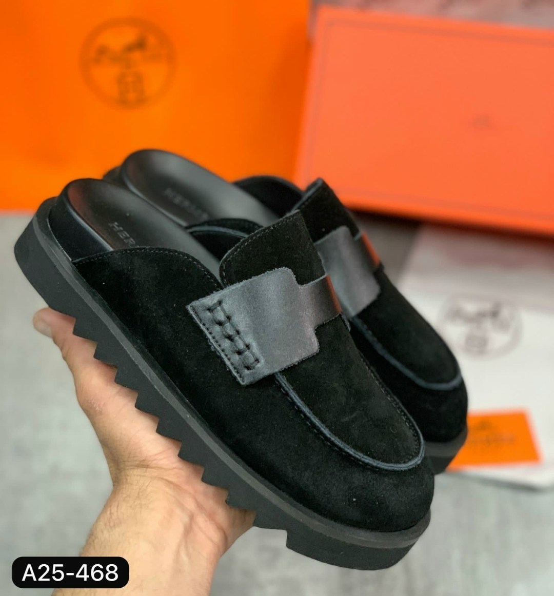 hermes,шлепанцы hermes,тапочки hermes,замшевые шлепанцы hermes,мюли hermes