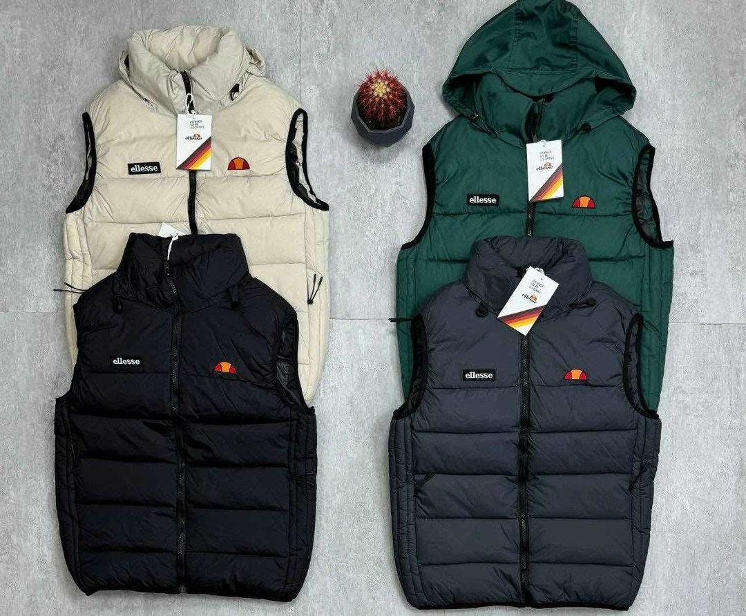 жилетка,мужская жилетка,жилет ellesse,жилетка безрукавка,жилет