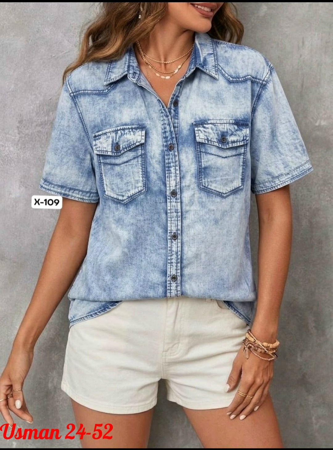 джинсовая женская рубашка,повседневная рубашка,джинсовая блузка,джинсовая рубашка с коротким рукавом,женская джинсовая блузка