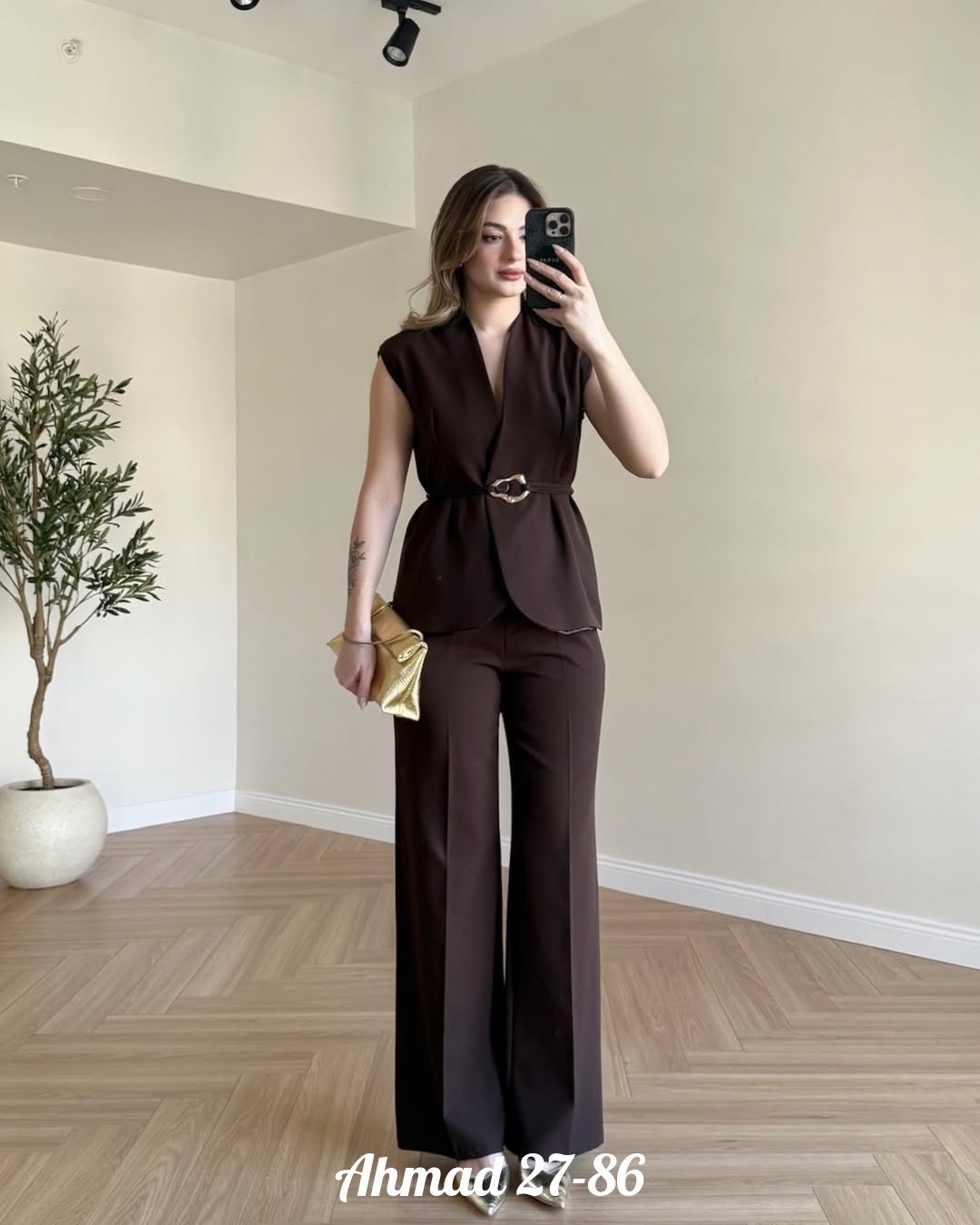 брючный костюм,костюм классический,костюм повседневный,костюм жилет и брюки палаццо tizara,костюм брючный женский