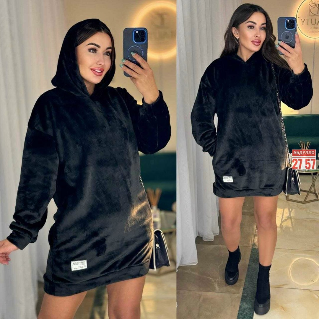 платье с капюшоном теплое,туника женская с капюшоном,платье с капюшоном,платье худи теплое,платье худи с капюшоном