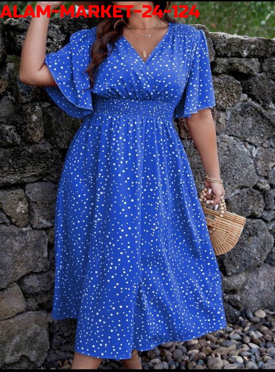 летнее женское платье,платья женские больших размеров,платья в горошек,платье летнее,летние платья для женщин