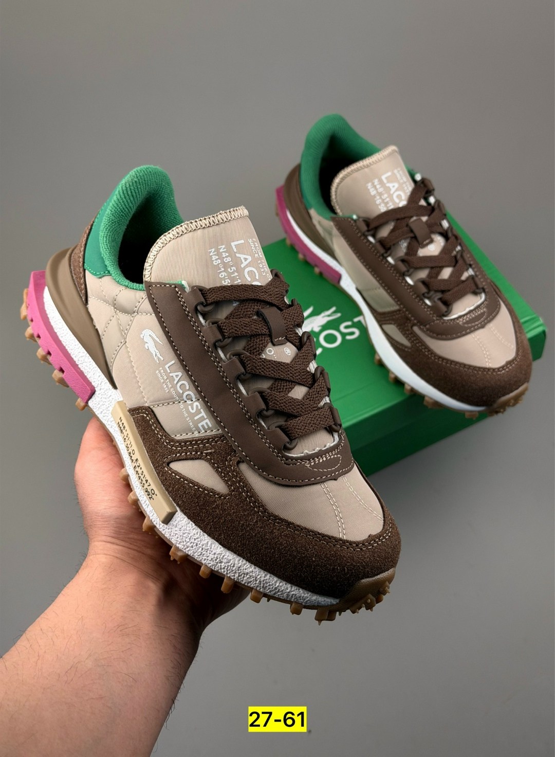 кроссовки женские lacoste elite active коричневый,кроссовки lacoste,кроссовки lacoste elite active,кроссовки для образа жизни женские низкие lacoste, цвет light brown/green,кроссовки lacoste мужские
