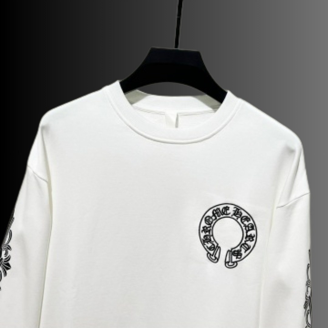 свитшот женская,свитшот мужская,свитшот,толстовка,свитшот chrome hearts белый