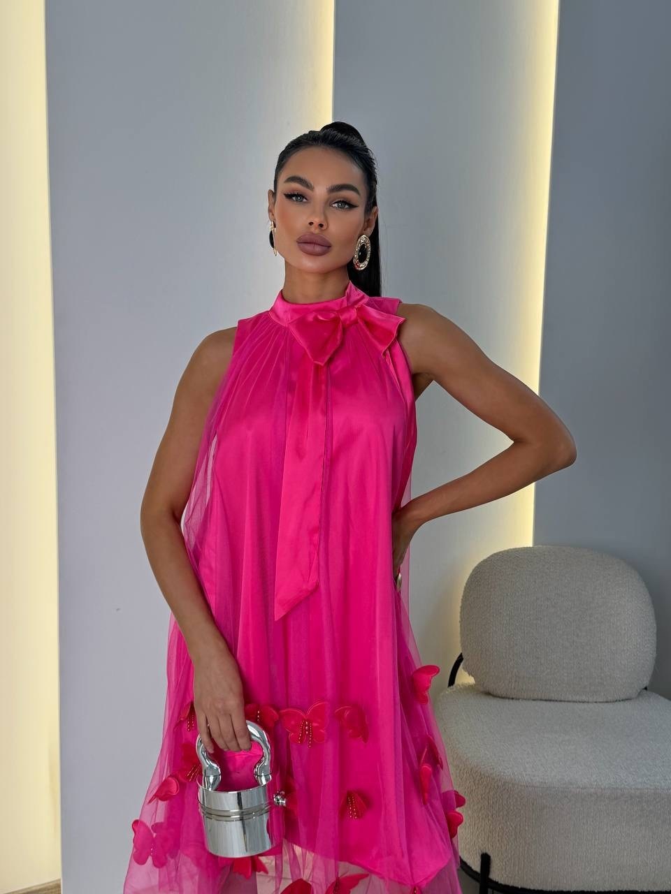 малиновое платье,модное платье,платья,платье коктейльное,розовое платье