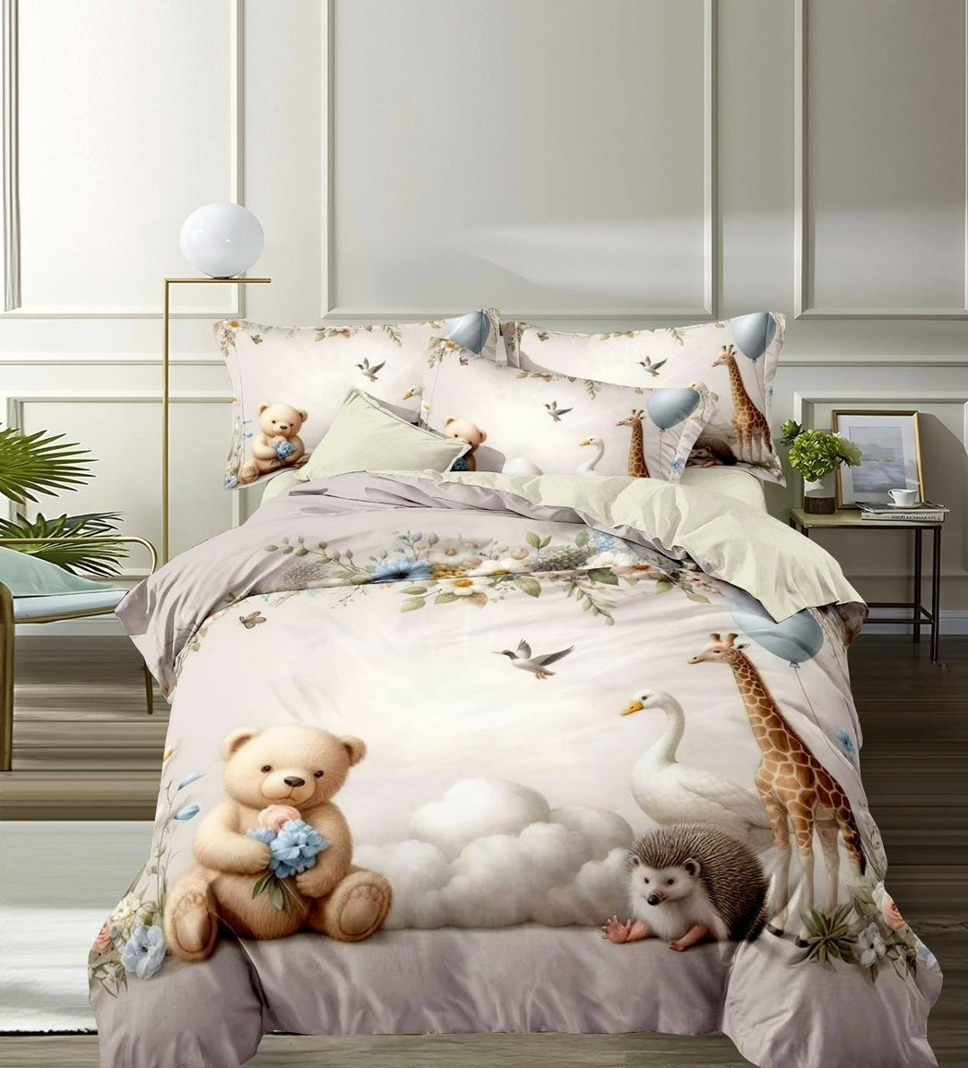 комплект постельного белья,постельное белье волшебные сны сатин,постельного белья,постельное белье детское комплект,постельное белье принцесса