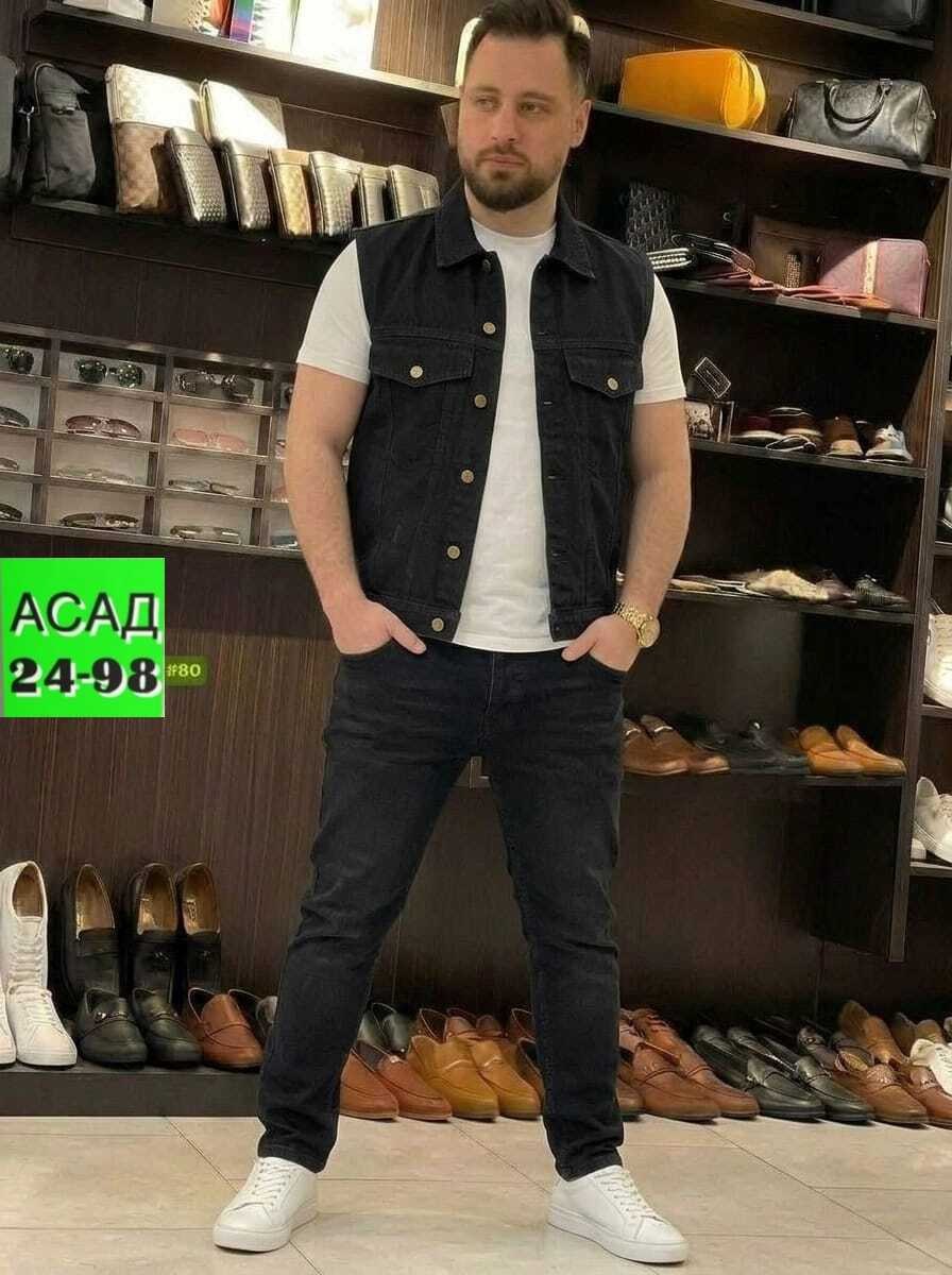 жилет джинсовый мужской,джинсовая жилетка мужская,джинсовая безрукавка мужская,жилет джинсовый,жилет мужской