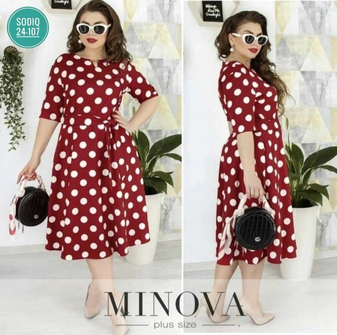 платье в горошек ,женские платья больших размеров,платье женское в горошек ,платье в горошек,женское платье в горох