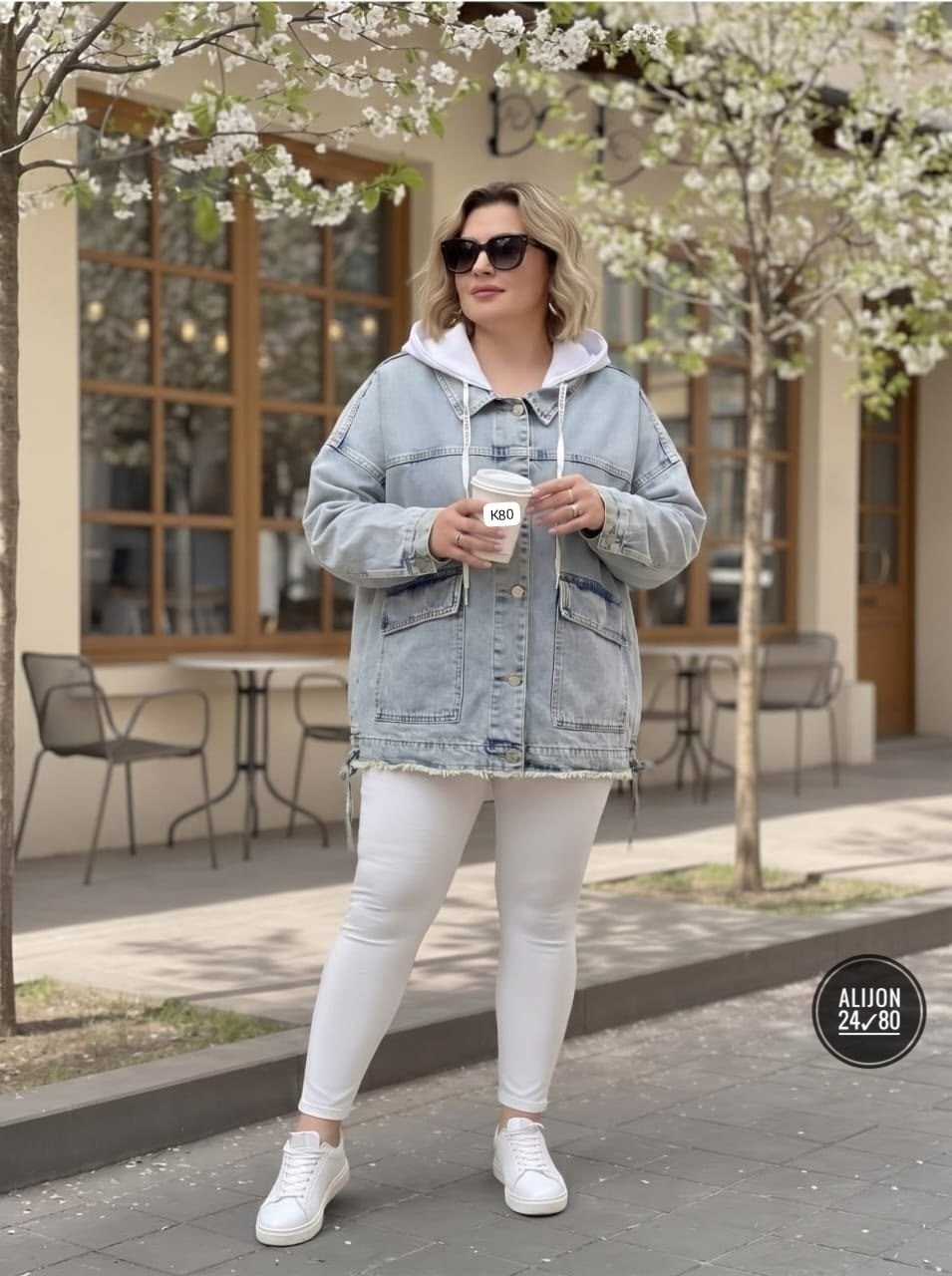 джинсовая женская куртка,джинсовая куртка,женская джинсовая куртка большого размера,куртка джинсовая женская большие размеры,джинсовая куртка с капюшоном больших размеров