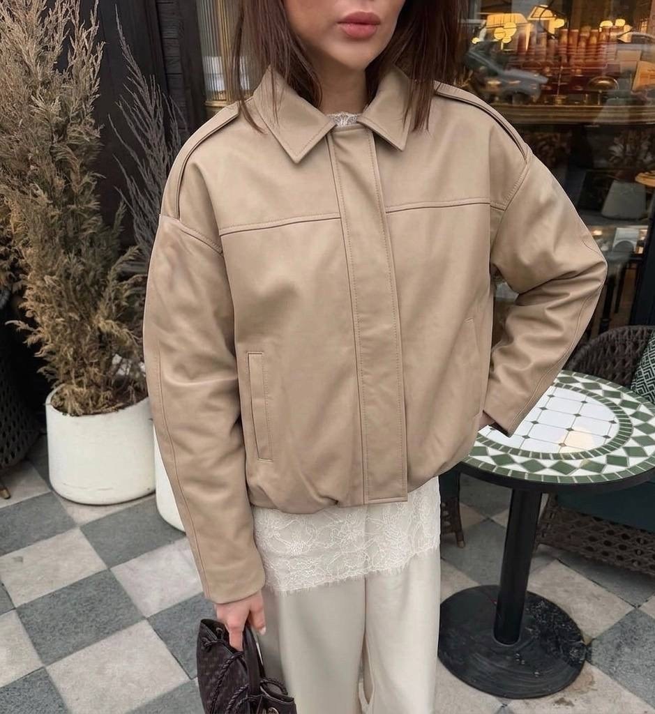 повседневная куртка,куртка свободного кроя,куртка модная,куртка оверсайз,куртка кожаная