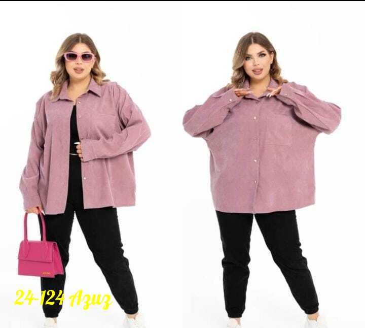 вельветовая женская рубашка,широкая рубашка женская,блуза большие размеры,рубашка женская, оптом