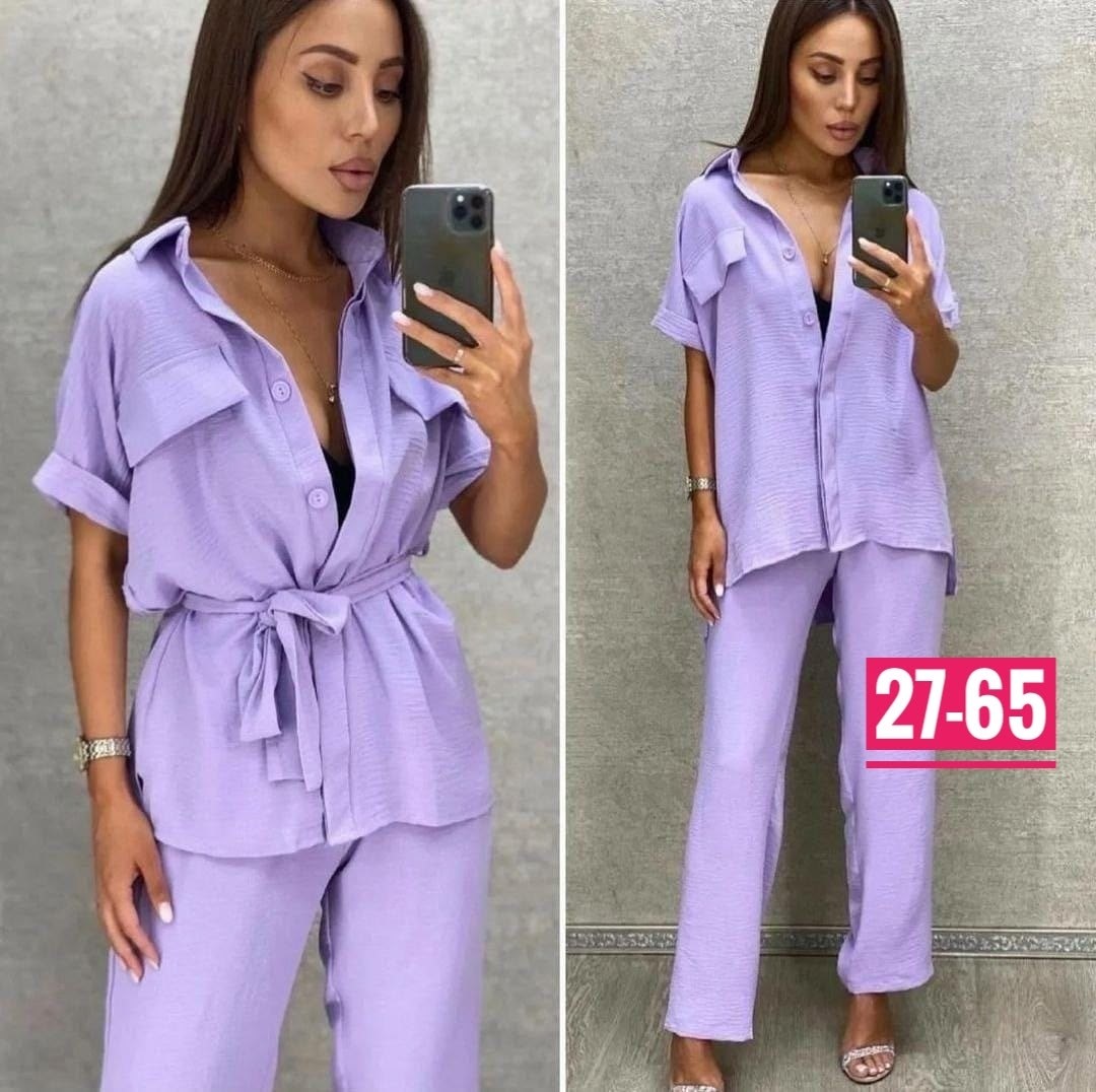 брючный костюм жатка,брючный костюм,костюм женский ткань сингапур,костюм женский брючный,женский летний костюм блузка и брюки прямые цвет хаки