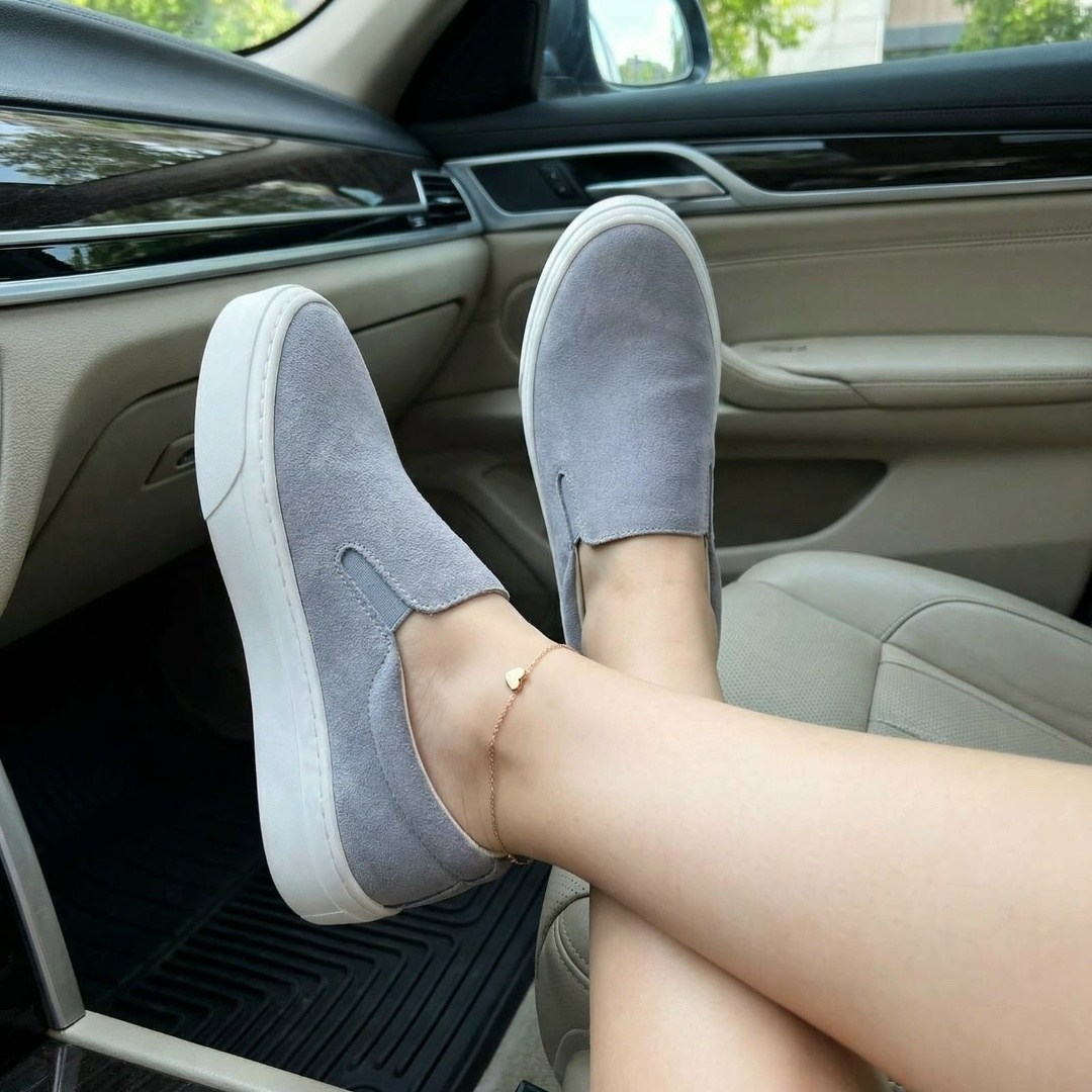 ,слипоны женские,женская ,слипоны из натуральной замши, слипоны