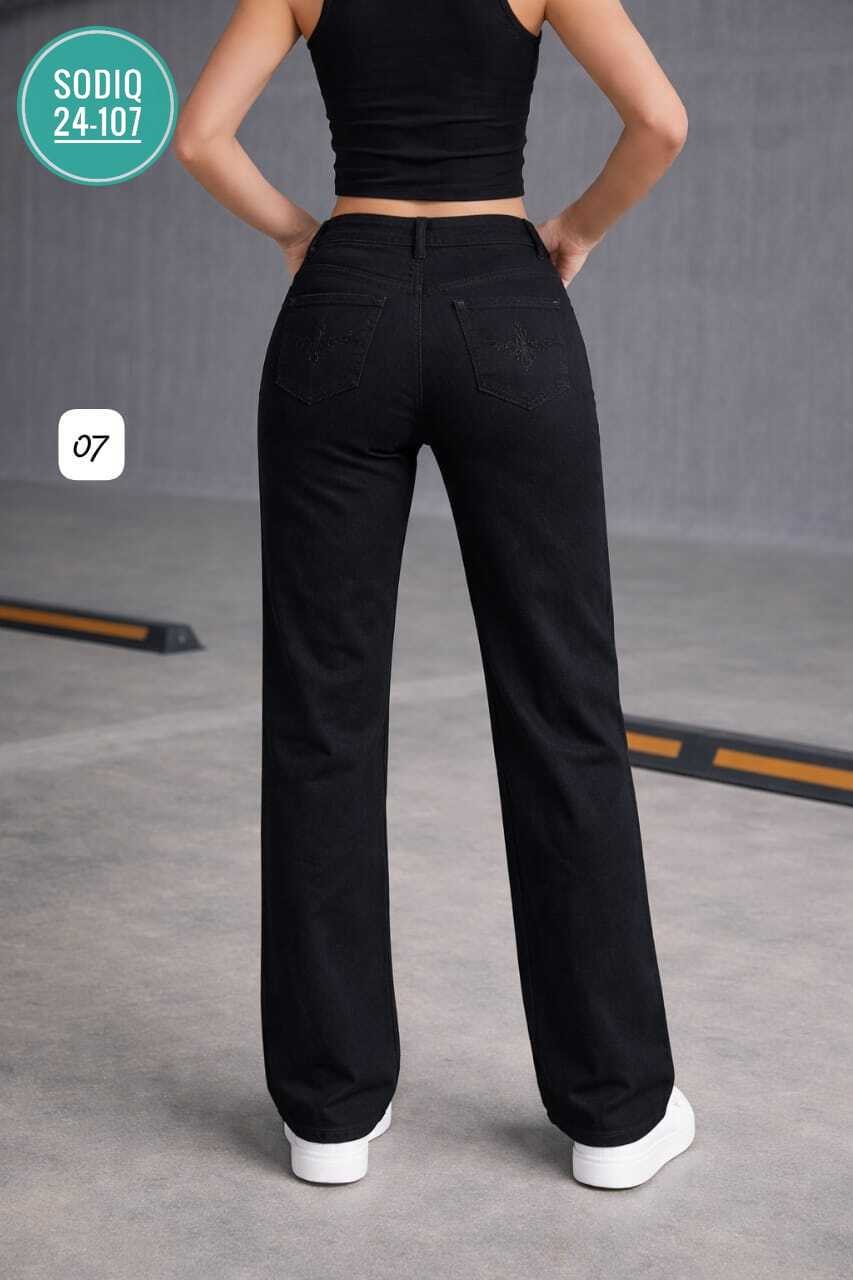 женские джинсы трубы,широкие джинсы,штаны джинсы,джинсы трубы,джинсы чёрные