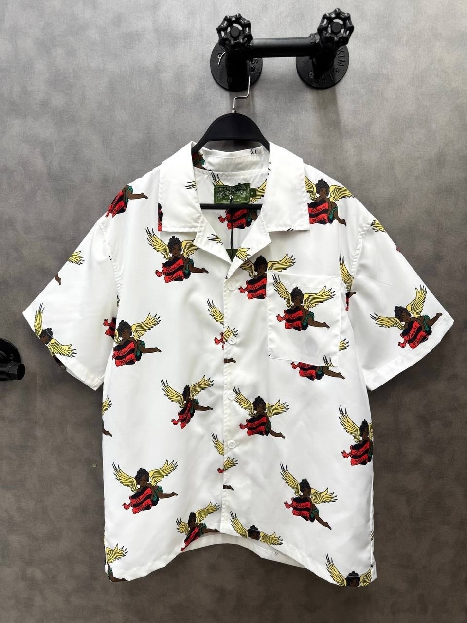 рубашка модная,рубашка с принтом,мужская рубашка с принтом,гавайская рубашка,рубашка мужская palm angels