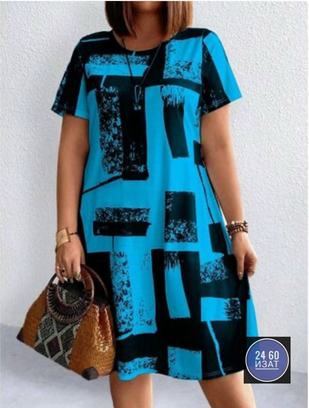 платье туника,туника женская,сток одежда,туника из штапеля,платье женской