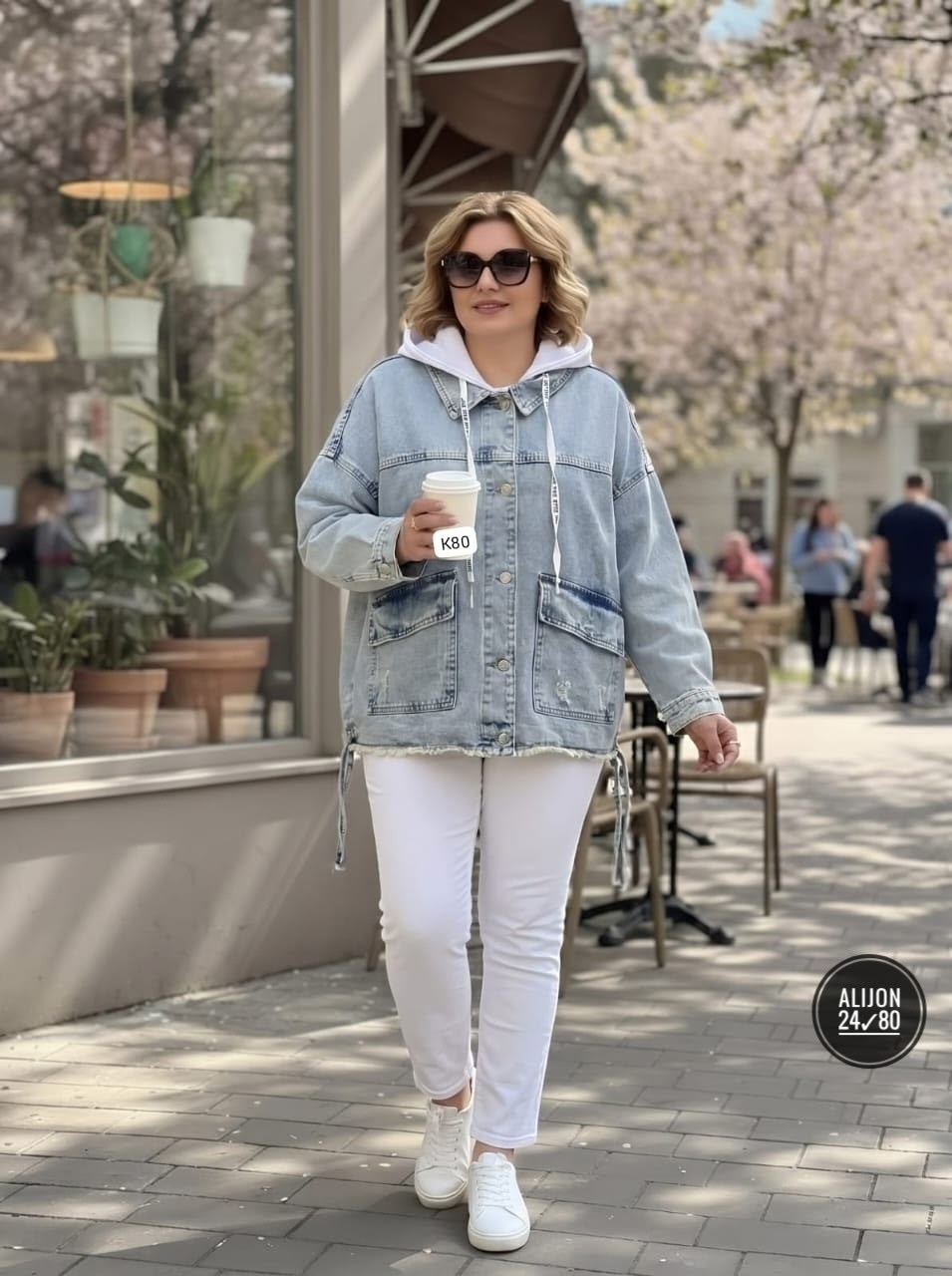 джинсовая женская куртка,джинсовая куртка,женская джинсовая куртка большого размера,куртка джинсовая женская большие размеры,джинсовая куртка с капюшоном больших размеров