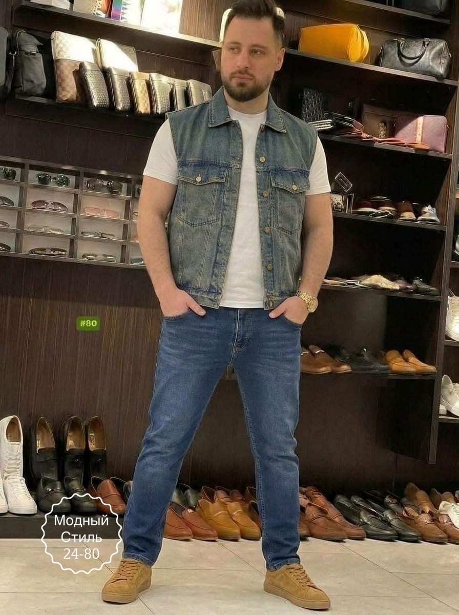 жилет джинсовый,жилет джинсовый мужской,жилет мужской,джинсовая жилетка мужская,джинсовая безрукавка мужская