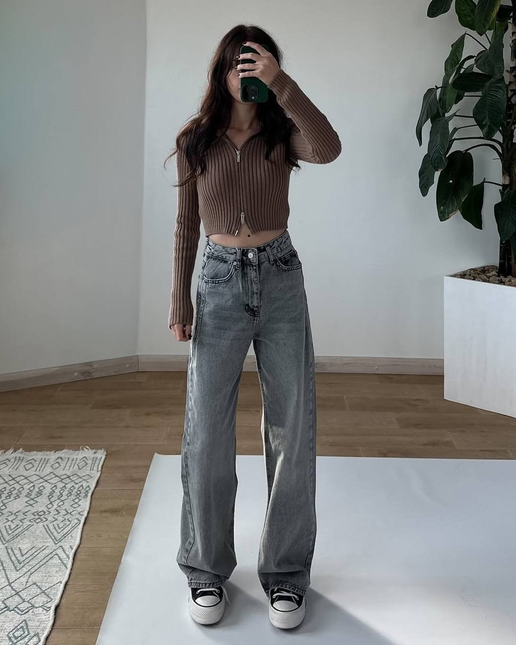 джинсы женские,серые джинсы широкие,джинсы,джинсы трубы женские,джинсы широкие