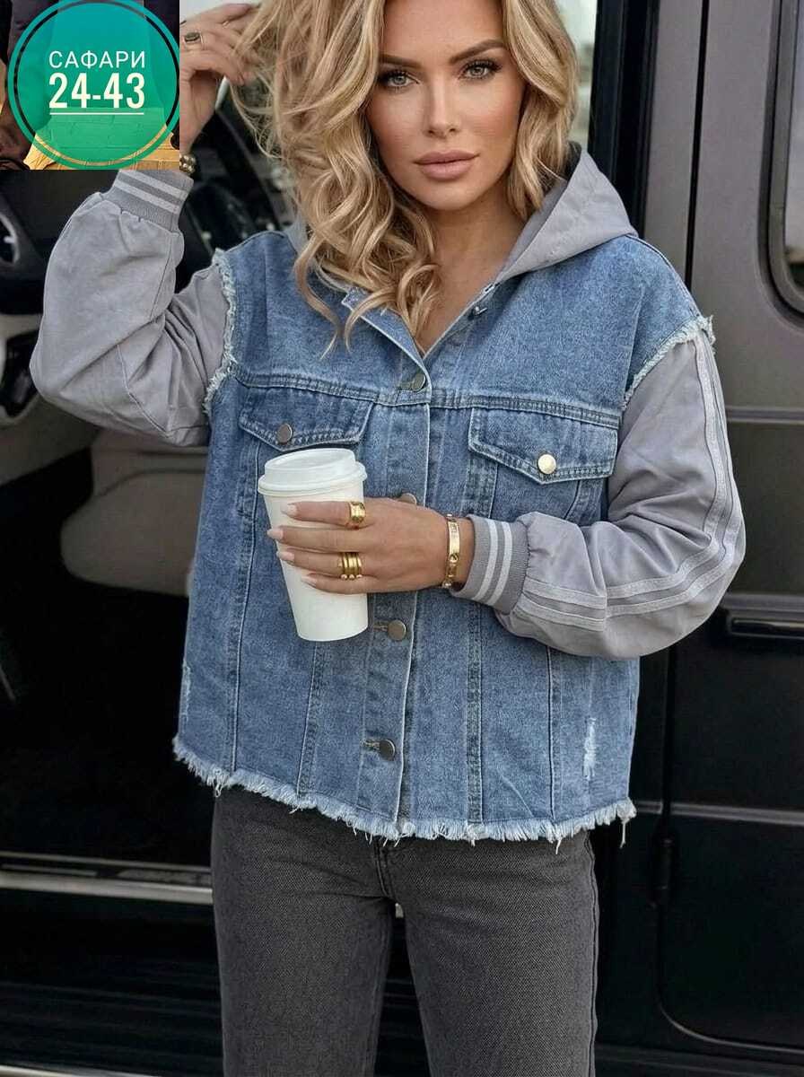 куртка джинсовая женская,джинсовая куртка,джинсовая куртка с интересными вставками,джинсовки с капюшоном женские,женская джинсовая куртка с капюшоном