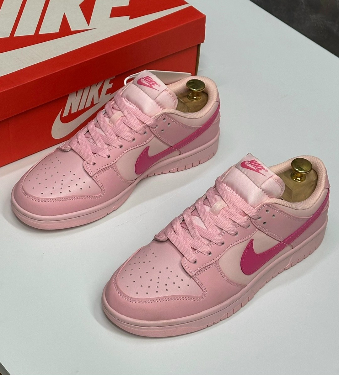 nike dunk low gs 'triple pink',розовый nike,nike dunk low triple pink,nike dunk low pink,dunk low nike